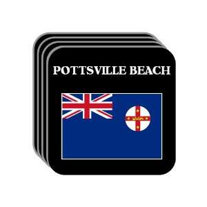 New South Wales   POTTSVILLE BEACH Set of 4 Mini Mousepad Coasters