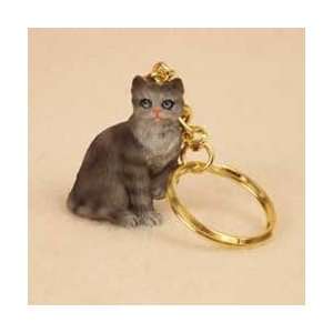  Tabby Cat Keychain