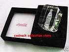 China coca cola Classic Crystal Paperweight   A (6*4*4)