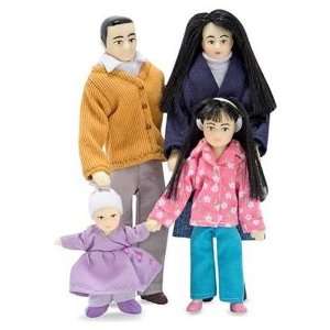    Victorian Doll Family (Asian) By Melissa and Doug Toys & Games