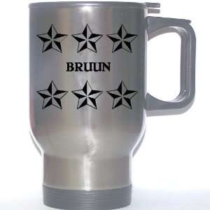  Personal Name Gift   BRUUN Stainless Steel Mug (black 