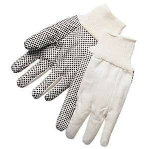    300 (300 Pairs)  InchNo Slip Inch Cotton Gloves w/ PVC Dots Size XL