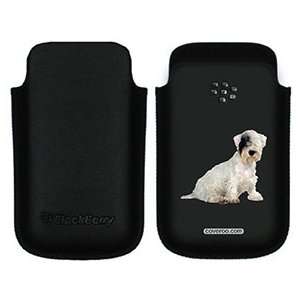  Sealyham Terrier on BlackBerry Leather Pocket Case  