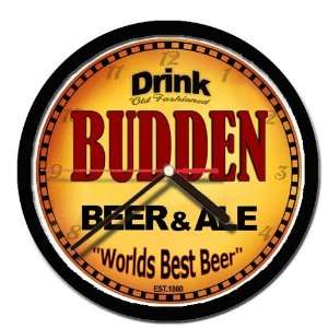  BUDDEN beer and ale cerveza wall clock 