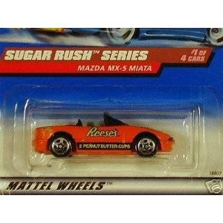 Mattel Hot Wheels 1998 164 Scale Sugar Rush Series Reeses Mazda MX 5 