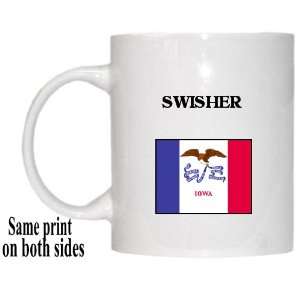  US State Flag   SWISHER, Iowa (IA) Mug 