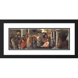  Botticelli, Sandro 40x20 Framed and Double Matted 