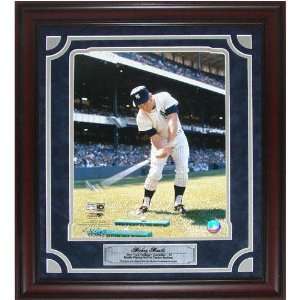    Mickey Mantle Unsigned / Framed Golf Swing
