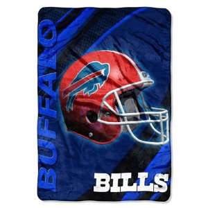  Buffalo Bills XXL Embossed Lightweight Plush Blanket 