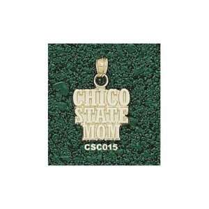  Cal State University Chico State Mom Pendant (Gold 