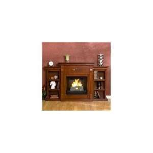   Gel Fuel Fireplace w/Bookcases   by Southern E