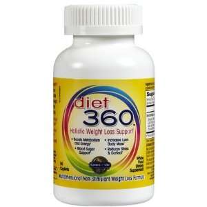  Garden of Life Diet 360 Holistic Weight Support Caps, 90 