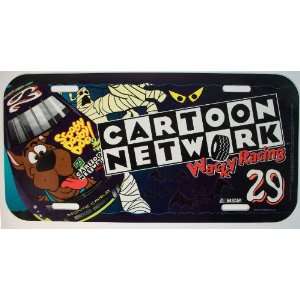   Cartoon Network Wacky Racing Nascar License Plate