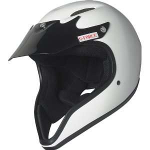  G Force 3012XXLWH Pro Pit White XX Large Full Face Racing 