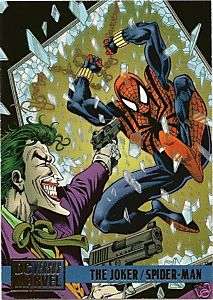 JOKER/SPIDER MAN #78 1995 DC Vs Marvel card Butler  