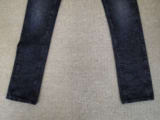 BNWT FW10 Balenciaga dark blue super slim distressed jeans 18cm sz 30 