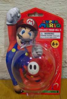 Super Mario Bros SHY GUY Plastic Toy Figure NEW  