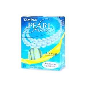   Tampons with Plastic Applicator, Regular Absorbency Fresh Scent   20