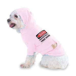  TREE HUGGER Hooded (Hoody) T Shirt with pocket for your Dog or Cat