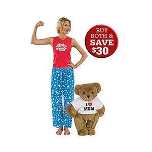   shirt Bear and MED Supermom PJs Gift Set   Honey Fur Toys & Games