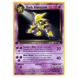  Pokemon   Dark Alakazam (18)   Team Rocket Toys & Games