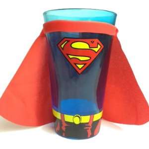  Superman DC Comics Super Hero Caped Pint Glass Kitchen 