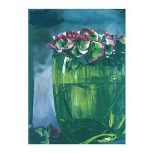  The Green Vase by Jenny Dreifuss. Size 19.75 X 27.50 