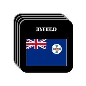  Queensland   BYFIELD Set of 4 Mini Mousepad Coasters 