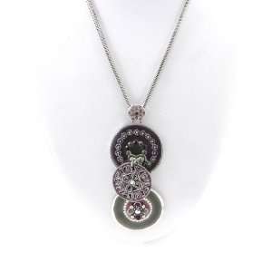 Necklace french touch Byzance purple. Jewelry
