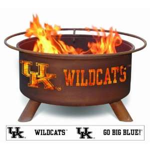   of Kentucky Design   Wildcats Logo Fire Pit Patio, Lawn & Garden