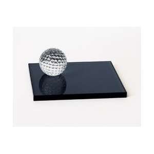  Award C214    Golf Ball Set Optical Crystal Award/Trophy 