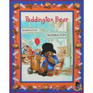  45 Wide Paddingtons Party Marmalade Panel Red/Blue 