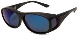  Cocoons Aviator Polarized Sunglasses,Black Frame/Blue Lens 