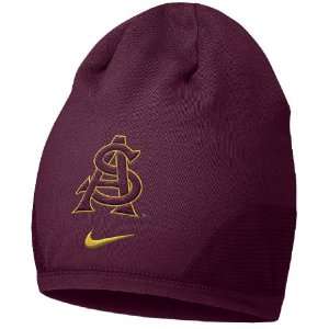  Nike Arizona State Sundevils Sideline Knit Cap Sports 
