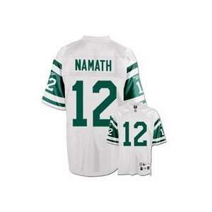  Joe Namath White Reebok NFL EQT Replithentic 1968 