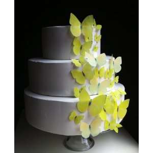   Yellow Buttercups  Cake Decorations, Cupcake Topper 