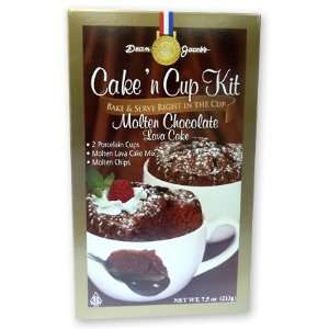Cake n Cup Kit   Molten Chocolate Lava Cake 6 kits  