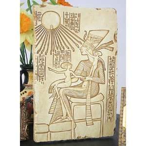  Nefertiti and Her Daughters Egyptian Wall Plaque