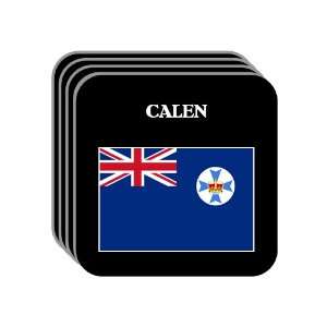  Queensland   CALEN Set of 4 Mini Mousepad Coasters 