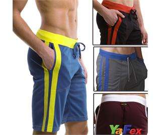    Mens Fashion Casual Sport Rope Wide Short Pants Trousers S/M/L New