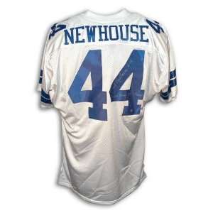  Autographed Robert Newhouse Dallas Cowboys Throwback White 