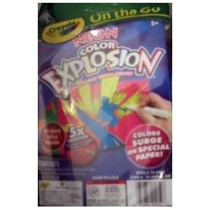  Crayola on the Go ~ Neon Color Explosion Toys & Games