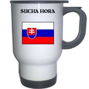  Slovakia   SUCHA HORA White Stainless Steel Mug 