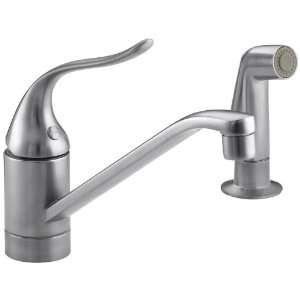   15176 F G Coralais Single Control Kitchen Sink Faucet, Brushed Chrome