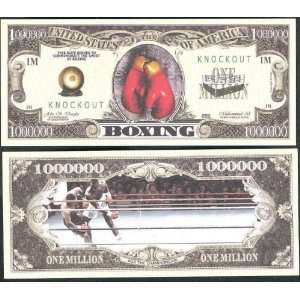  Boxing MILLION DOLLAR Novelty Bill Collectible Everything 