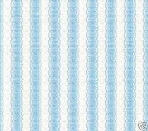 Anna Griffin Hannah Ruffle Stripe in Blue Quilt Fabric  