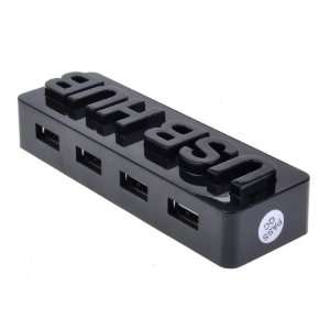   Building Block High speed 4 Port USB Hub Plug And play Electronics