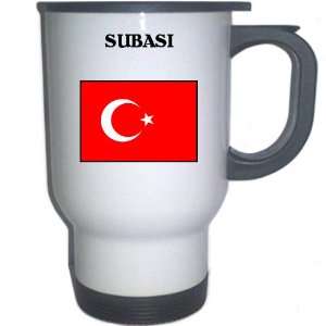  Turkey   SUBASI White Stainless Steel Mug Everything 