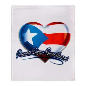   Blanket Puerto Rican Sweetheart Puerto Rico Flag 