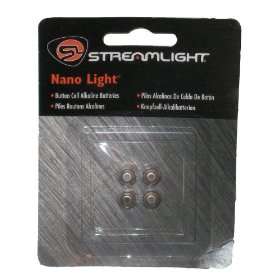 Pack of 4 Streamlight IEC LR41 Batteries Provides full fresh charge 